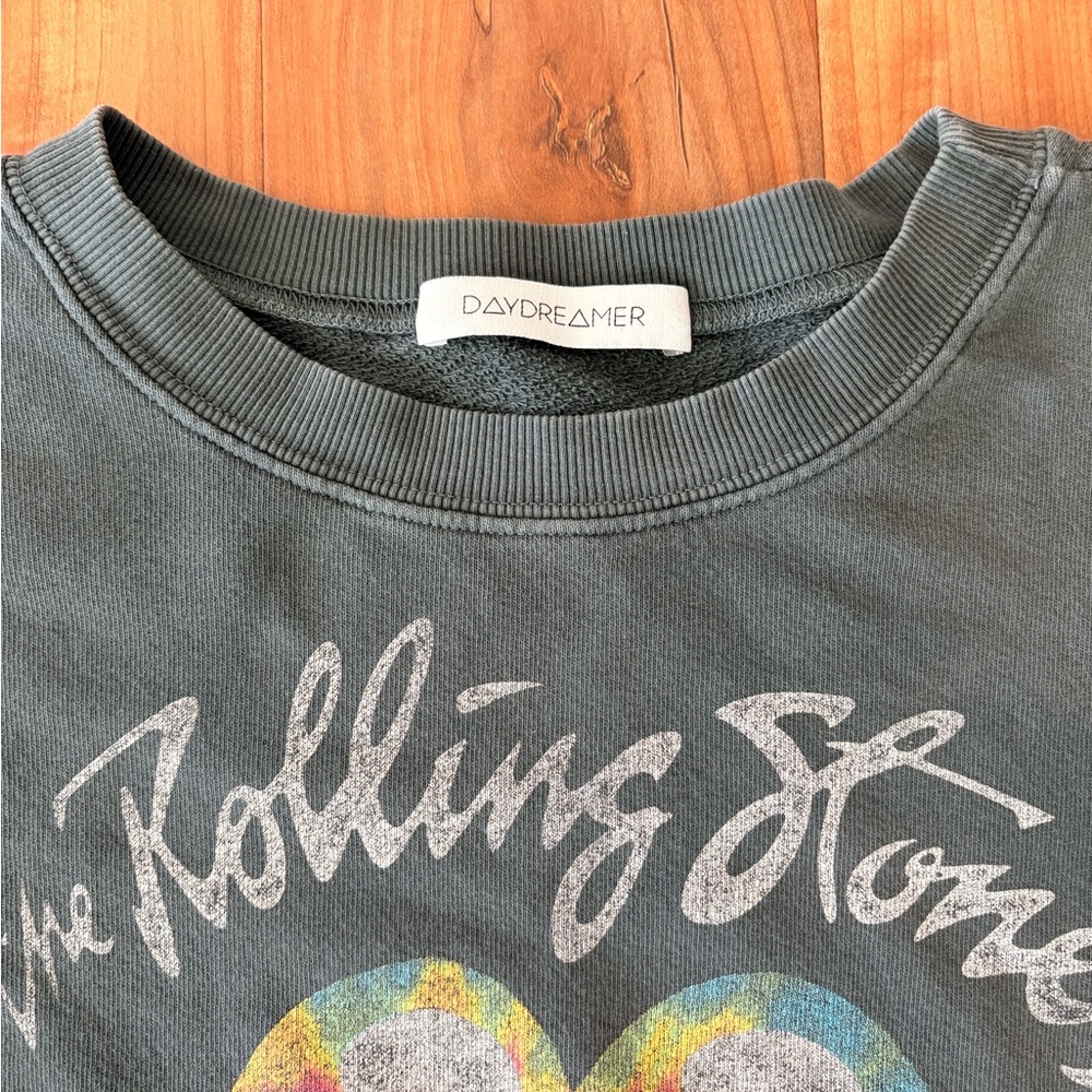 Daydreamer Sweatshirt charcoal grey/black Rolling Stones sweatshirt - Picture 4 of 7